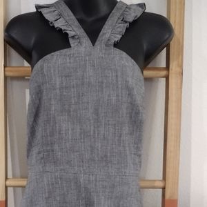 Daniel Cremieux Vivian Ruffle Halter Dress